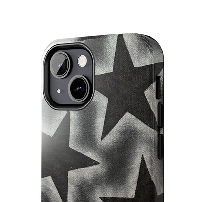 "chrome stars" airbrush iPhone case