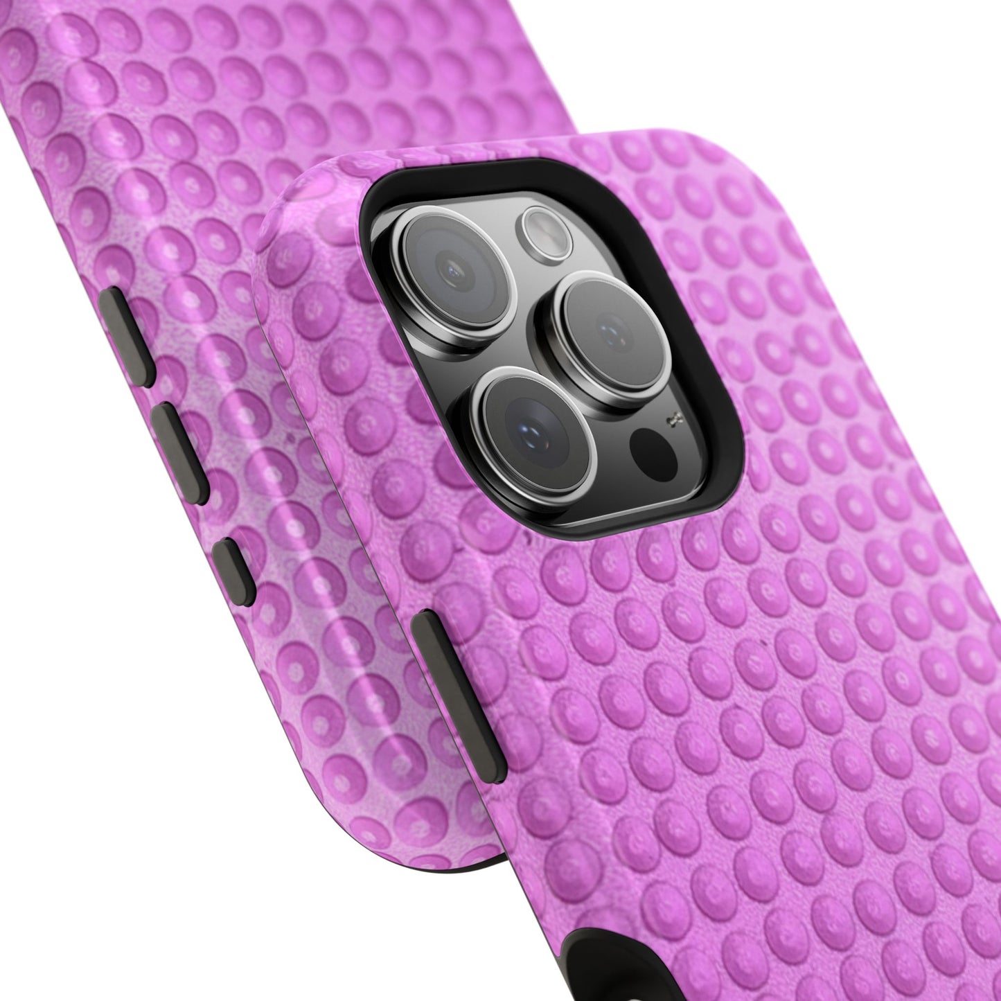 MagSafe "pink studs" airbrush iPhone case