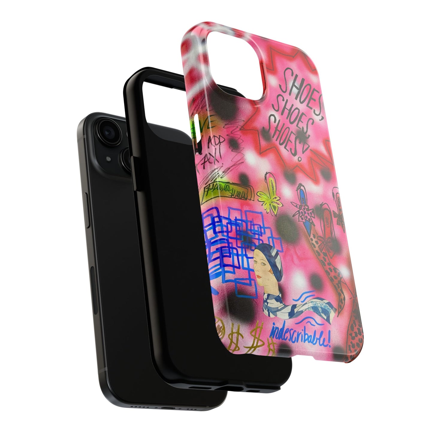 "indescribable cost" airbrush iPhone case
