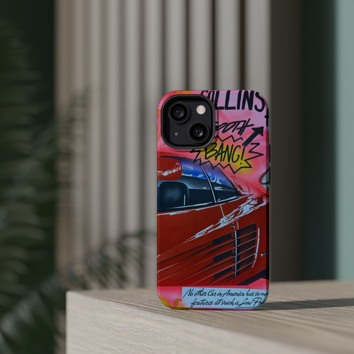 MagSafe "miami momentos" airbrush iPhone case
