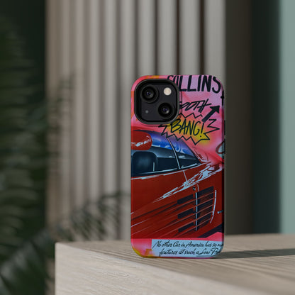 MagSafe "miami momentos" airbrush iPhone case