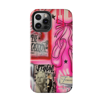 "plié passion” airbrush iPhone case