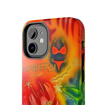 "tipsy lobster" airbrush iPhone case