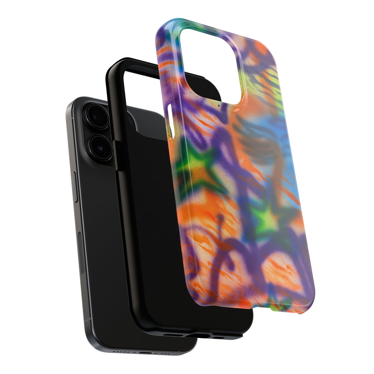 "streetwear angel" airbrush iPhone case