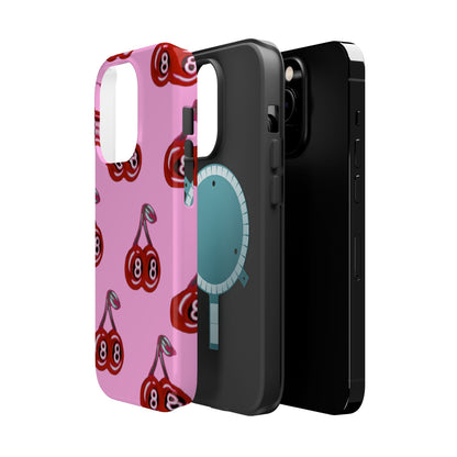 MagSafe "cami cherry pink" Airbrush iPhone Hülle
