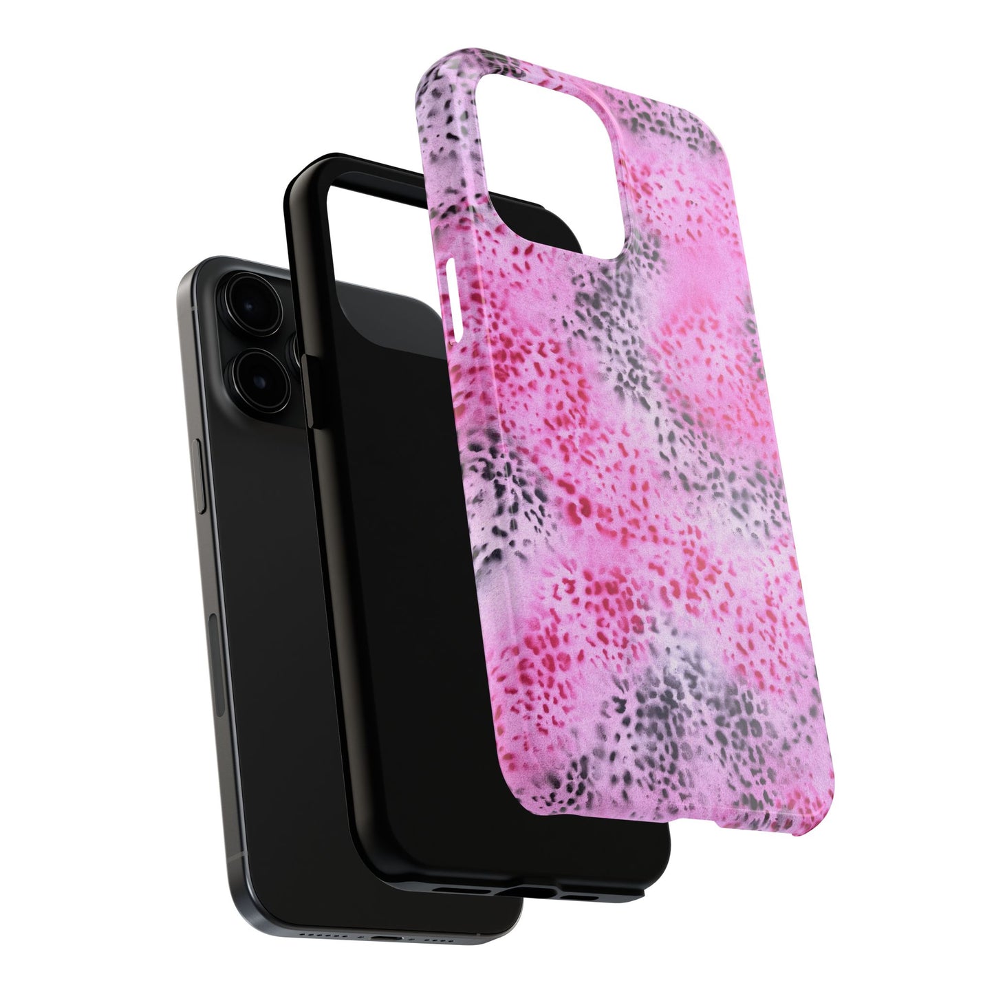 "pink cheetah pt. 2" airbrush iPhone case