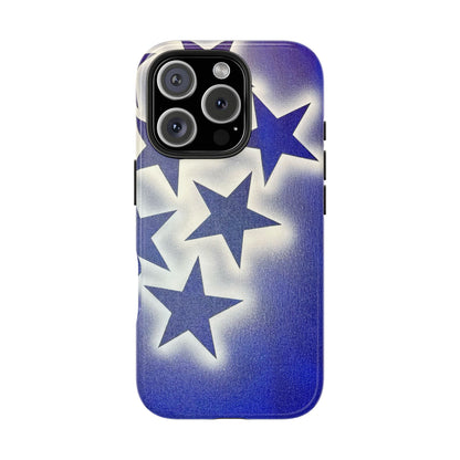 "frosted galaxy" airbrush iPhone case