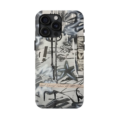 "monochrome mood" airbrush iPhone case