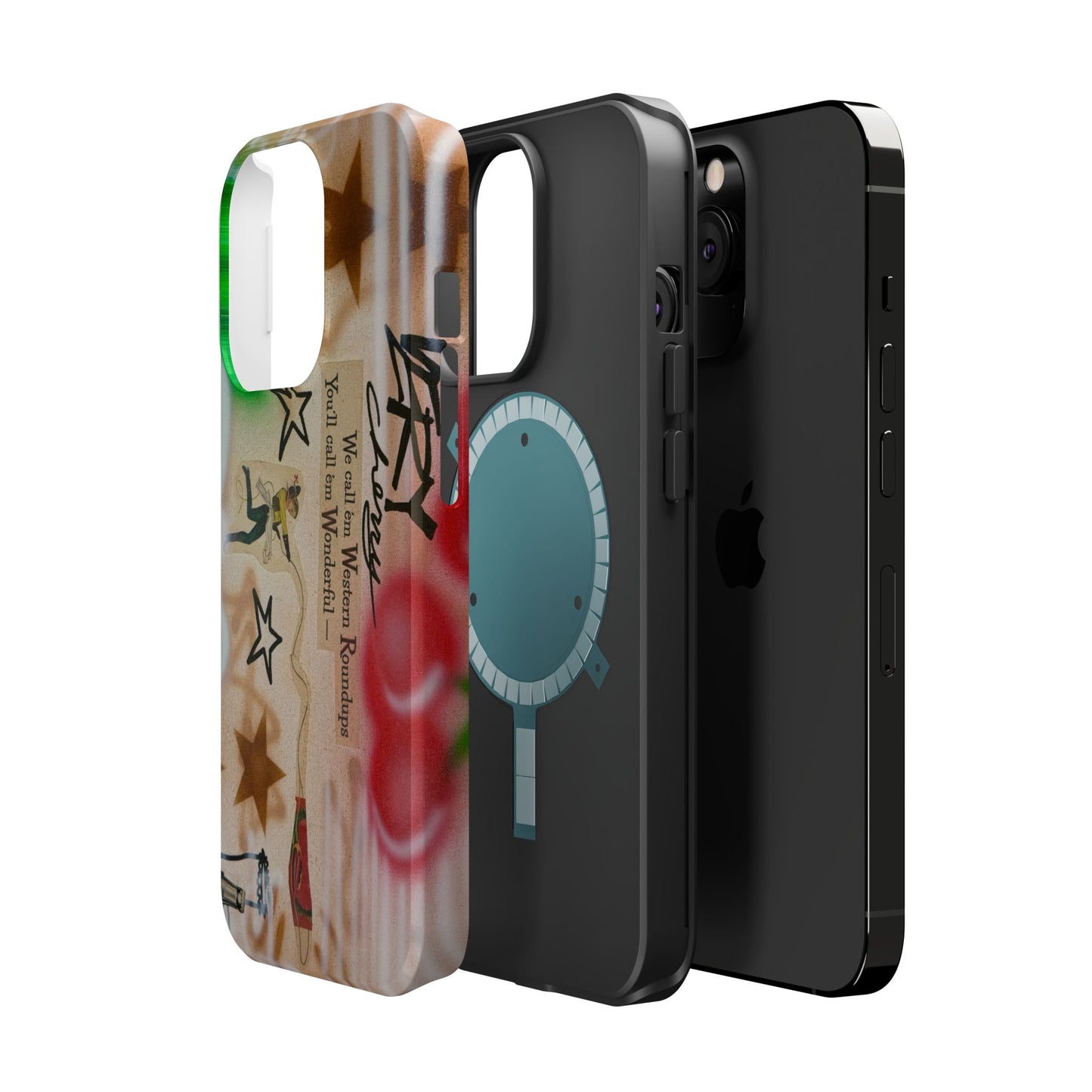 MagSafe "very cherry" airbrush iPhone case