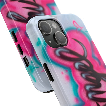 "angel" airbrush iPhone case