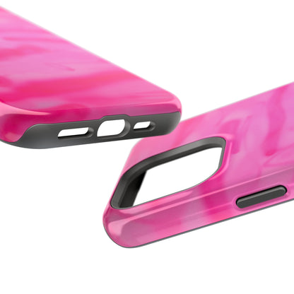 MagSafe "pink camo" airbrush iPhone case