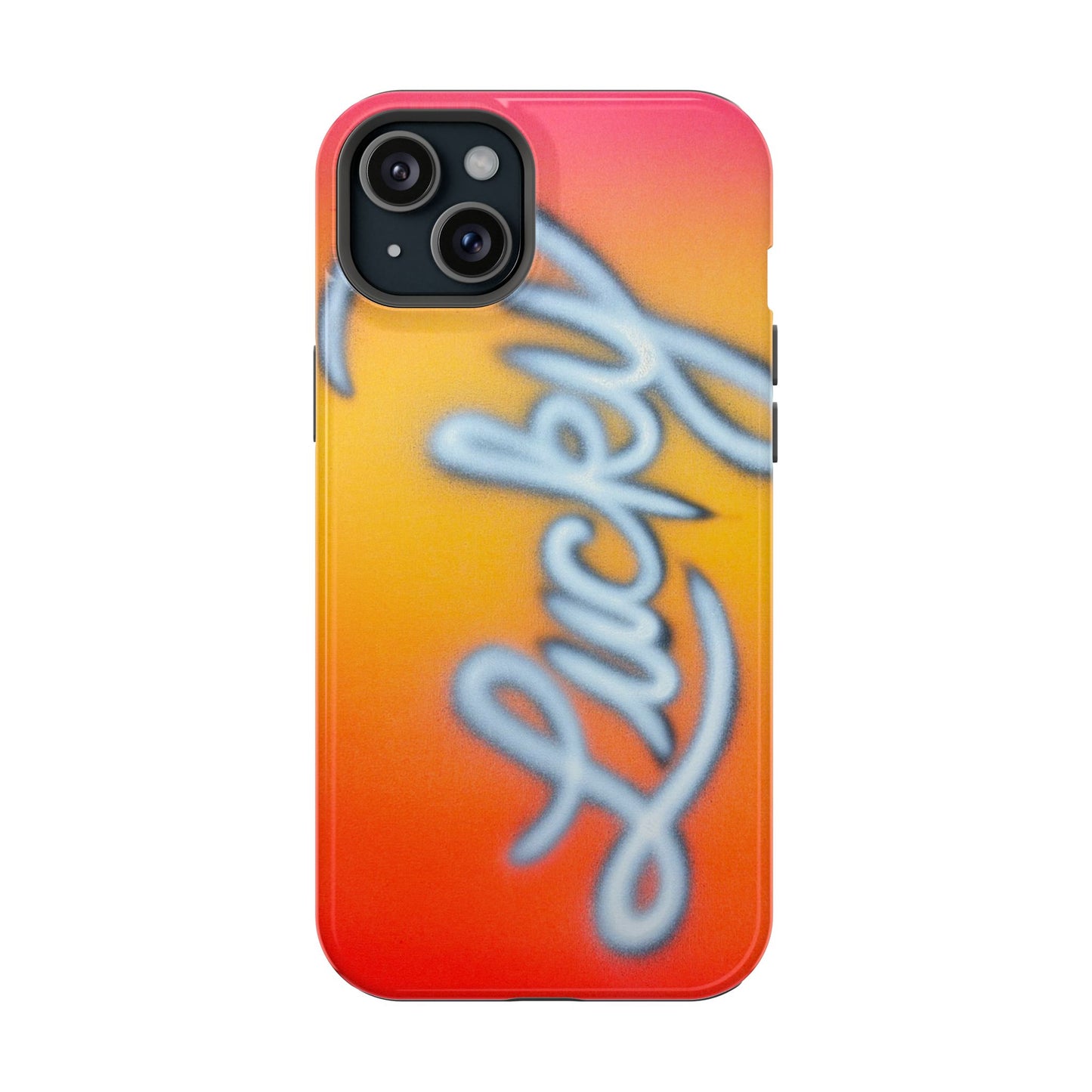 MagSafe "lucky" airbrush iPhone case