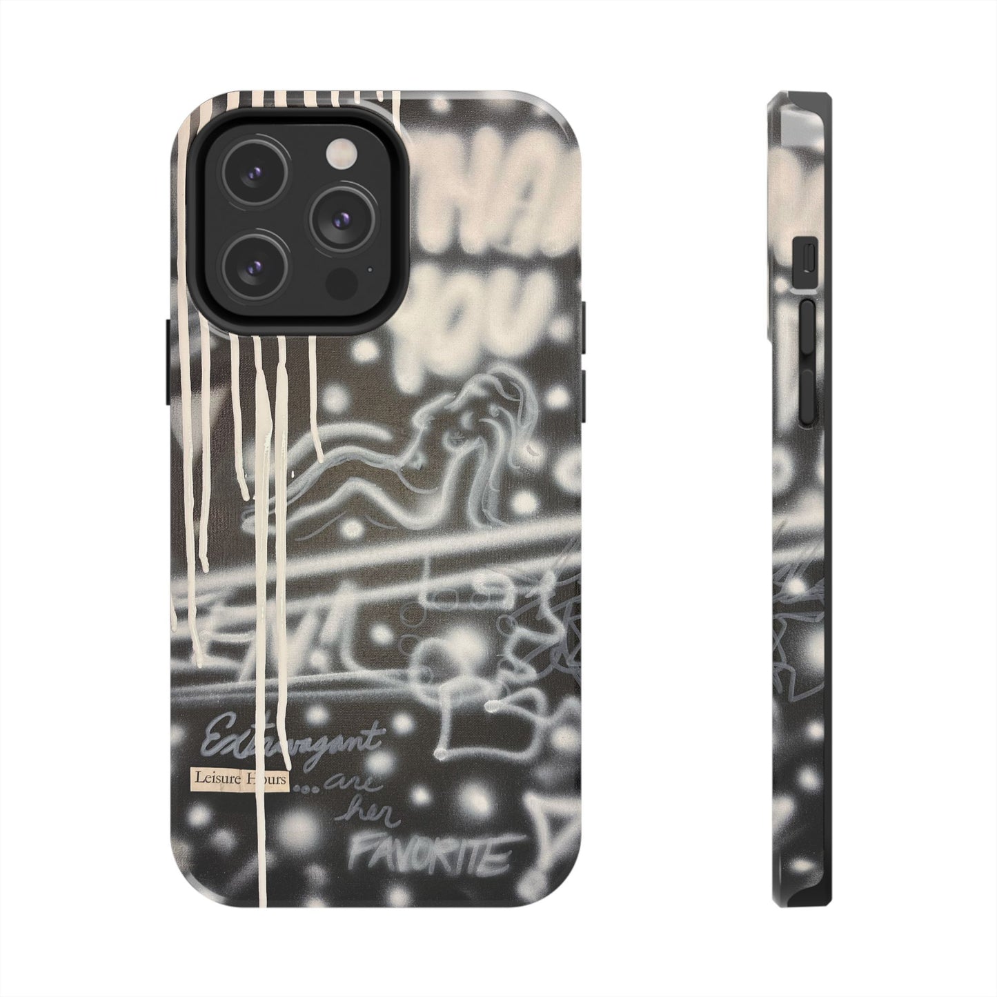 "extravagant leisure" airbrush iPhone case