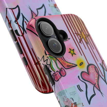 "cherry luvr" airbrush iPhone case