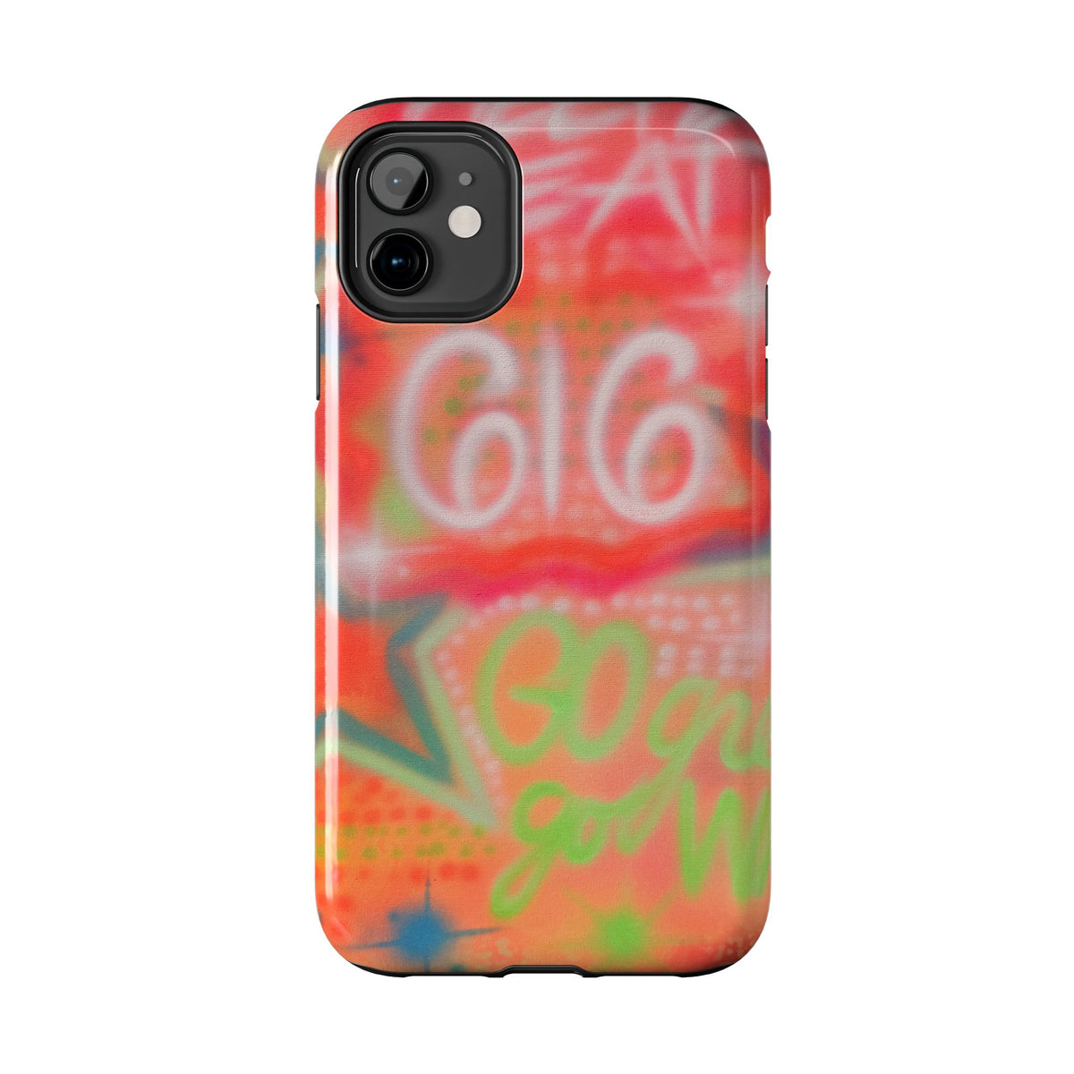 @msualphaphi airbrush iPhone case
