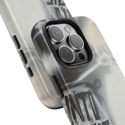 "into the night" airbrush iPhone case