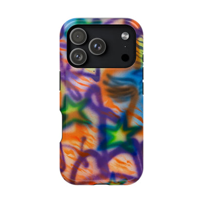MagSafe "streetwear angel" airbrush iPhone case