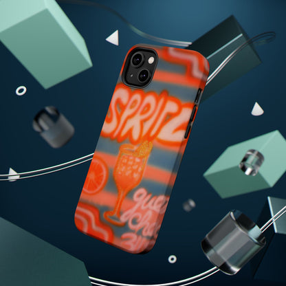 MagSafe "aperol spritz pt. 2" airbrush iPhone case