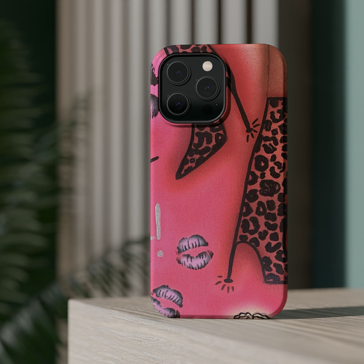 MagSafe „Cheetah Boots“ Airbrush iPhone-Hülle