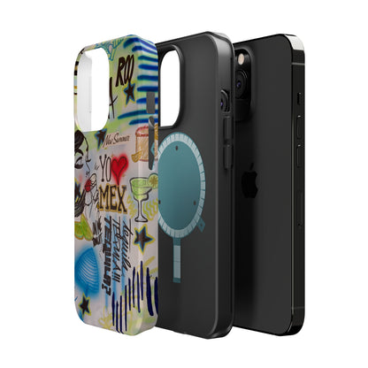MagSafe "salted lime" airbrush iPhone case