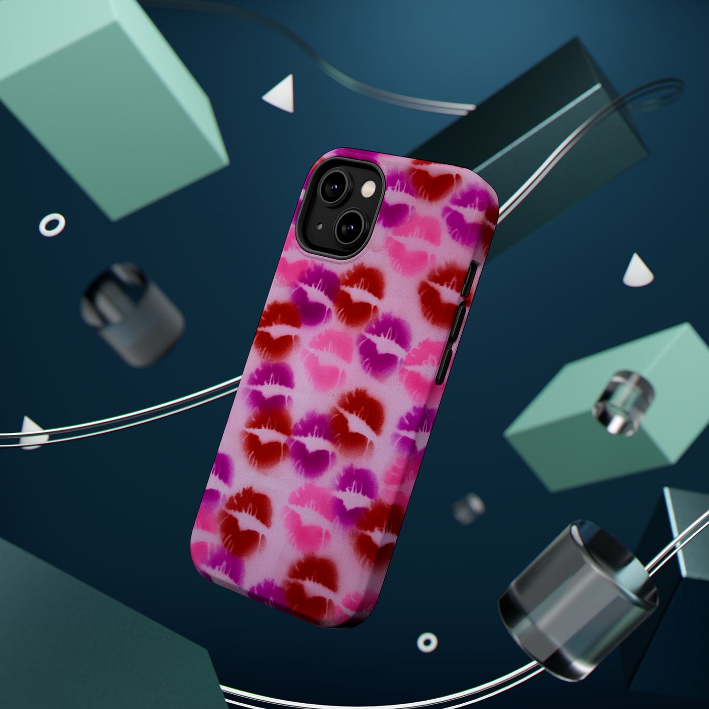 MagSafe „Mwah!“ Airbrush iPhone Case