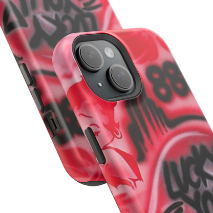 MagSafe „lucky you! pt. 2“ Airbrush iPhone Hülle