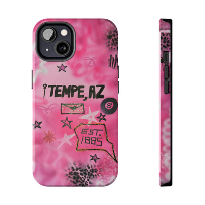 "tempe, az pt. 2" airbrush iPhone case