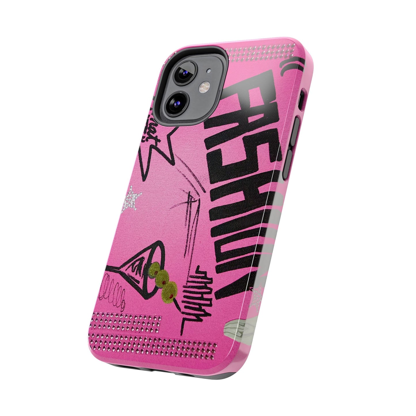 "high fashion pt. 2" airbrush iPhone case