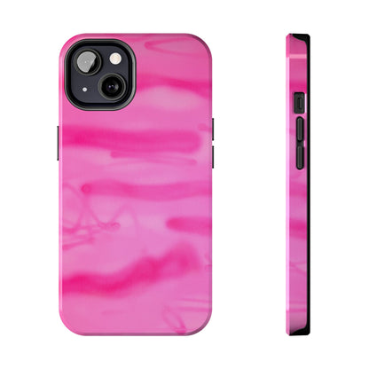 "pink camo" airbrush iPhone case