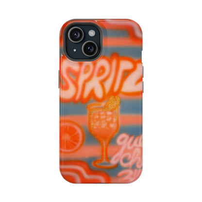 MagSafe "aperol spritz pt. 2" airbrush iPhone case
