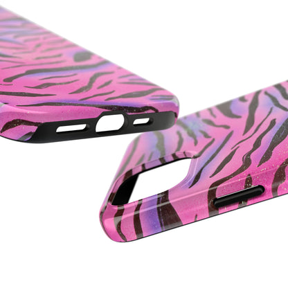 "glitter zebra" airbrush iPhone case
