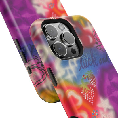 MagSafe „luck & luv pt. 2“ Airbrush iPhone Hülle