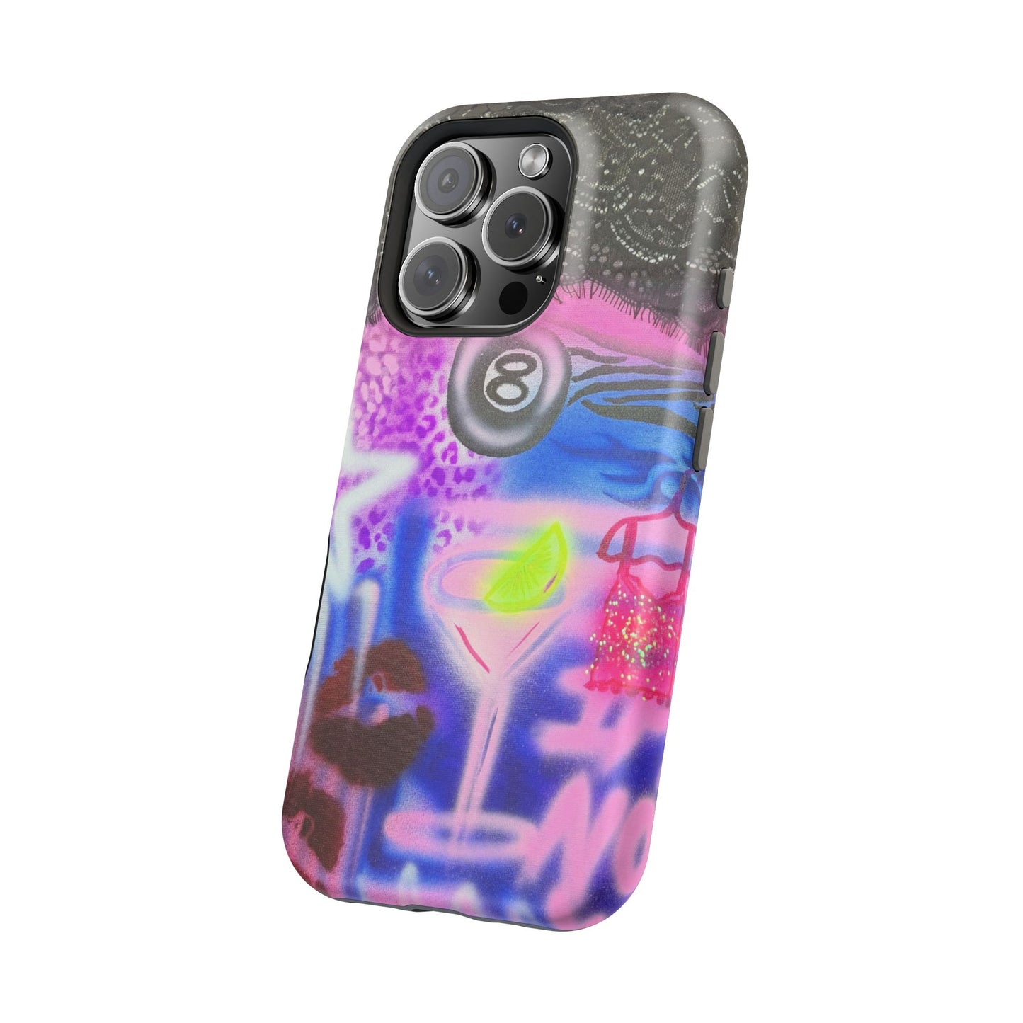 MagSafe "dream life" airbrush iPhone case