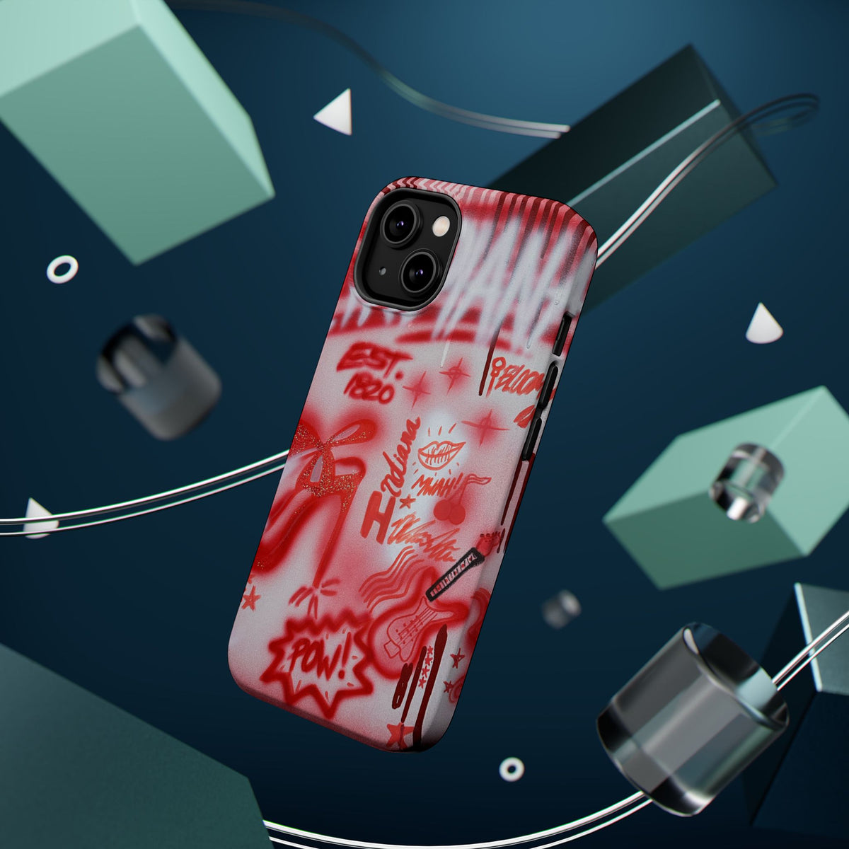 MagSafe "indiana" airbrush iPhone case