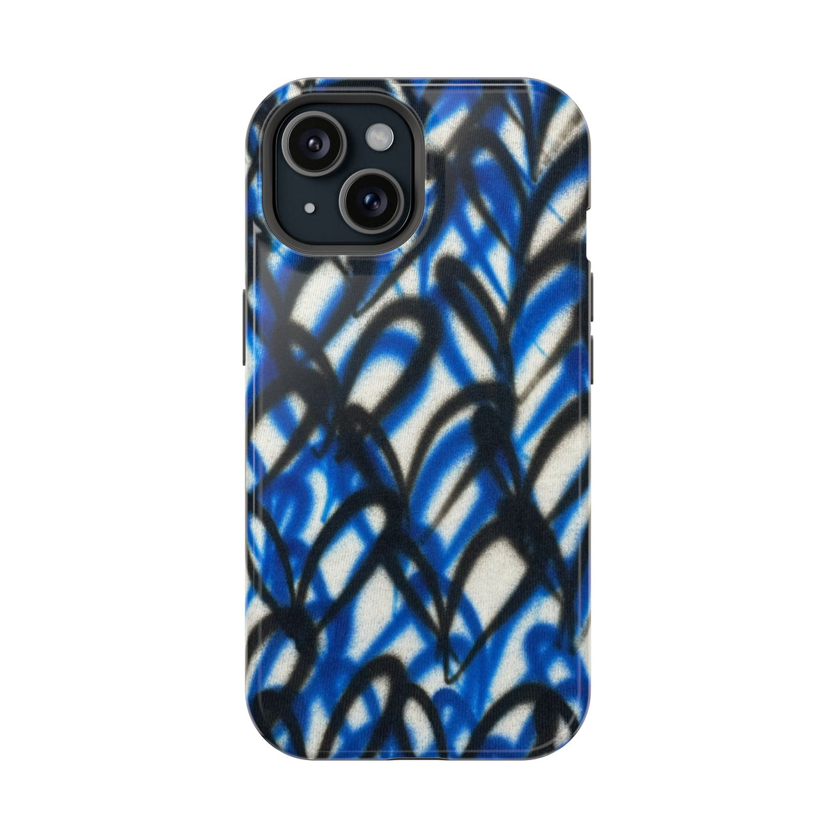 MagSafe "abstract hearts" airbrush iPhone case