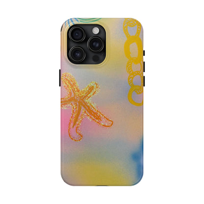 "sweet starfish" airbrush iPhone case