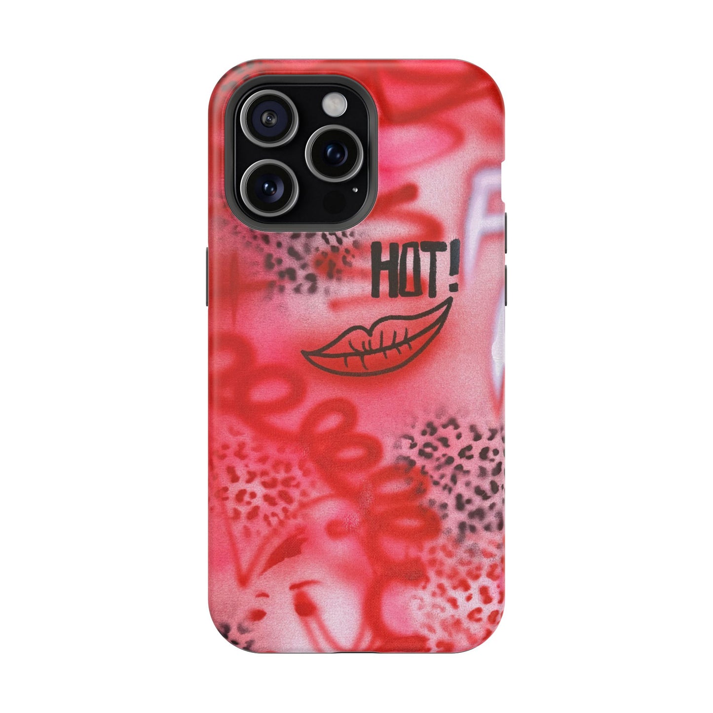 MagSafe "HOT!" airbrush iPhone case