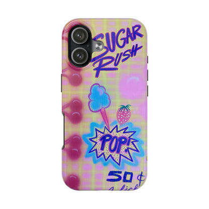 "sugar rush" airbrush iPhone case