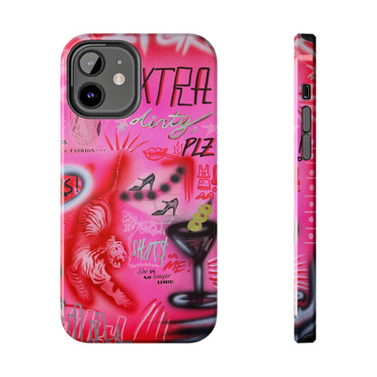 "extra dirty, plz!" airbrush iPhone case