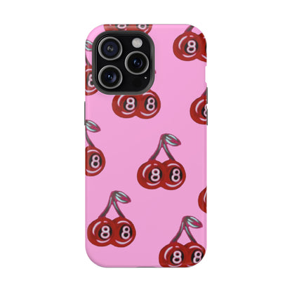 MagSafe "cami cherry pink" Airbrush iPhone Hülle