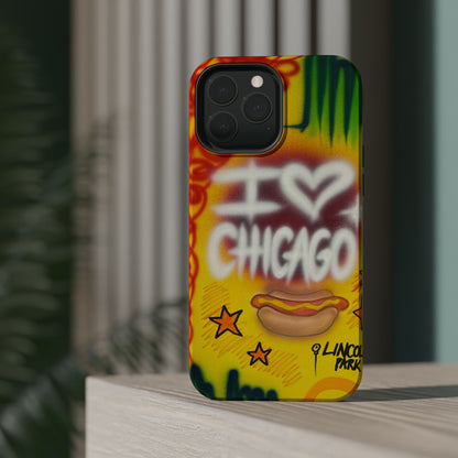 MagSafe "chicago" airbrush iPhone case