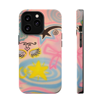 MagSafe "star energy" airbrush iPhone case