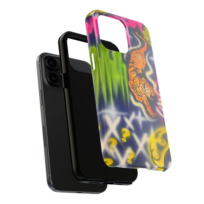 "mega luv" airbrush iPhone case