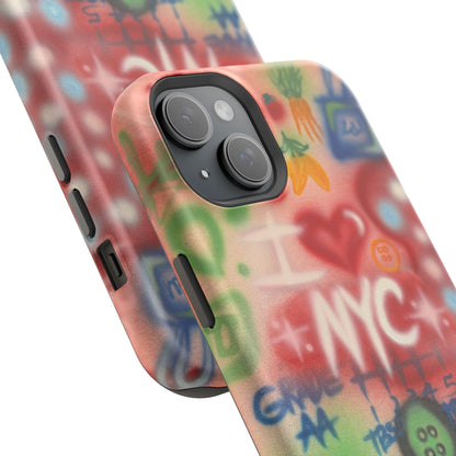 MagSafe "i <3 NYC" airbrush iPhone case