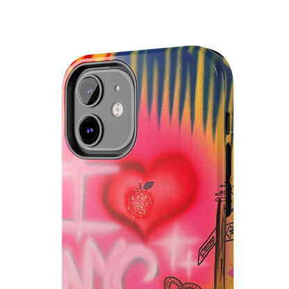 "in the city" airbrush iPhone case