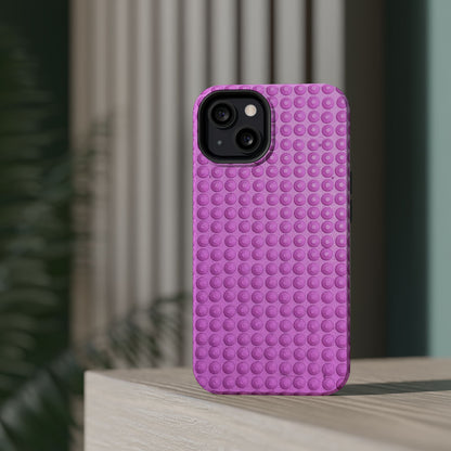 MagSafe "pink studs" airbrush iPhone case