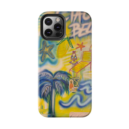 "ciao bella" airbrush iPhone case