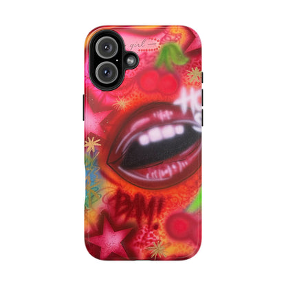 "hot stuff" airbrush iPhone case