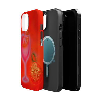MagSafe "aperol spritz" airbrush iPhone case