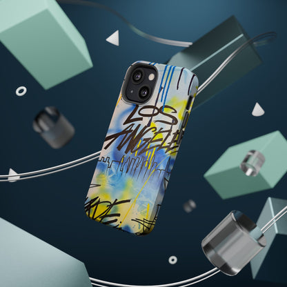 MagSafe "los angeles" airbrush iPhone case